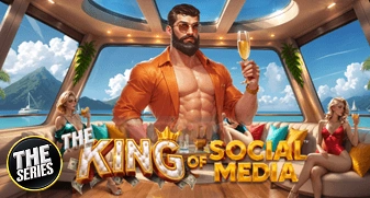 The King of Social Media - Hold & Win game tile