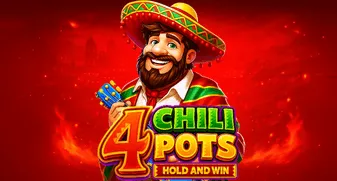 4 Chili Pots: Hold and Win game tile
