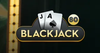 Blackjack 80 game tile